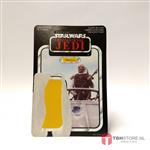 Vintage Star Wars Cardback Weequay ROTJ 65 back