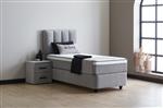Riona 1-persoons opbergbed - Grijs - Beds Supply