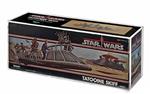 CUSTOM-ORDER Star Wars POTF Tatooine Skiff MIB Acrylic Display Case
