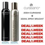 CURASANO DUO PACK - 200ml SprayTan Curasano + 200ml Spray Brozant