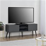 TV meubel Eskilstuna tv kast 120x29,5x46,5 cm donkergrijs