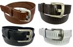 100% Leren kwaliteits gleuf riem 4cm breed