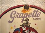 Grapette soda - Reclamebord - Emaille