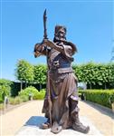 Beeldje - Guan Yu - Brons