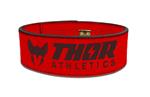 Thor Athletics Powerlift Belt - IPF standaard - Powerlifting Rood - Maat: XS