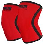 Thor Athletics Knee Sleeves - 7mm - Neopreen - Powerlifting Rood - Maat: XS