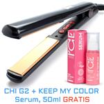 CHI G2 Keramische  stijltang  + KEEP MY COLOR Serum, 50ml