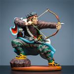 Ed van Rosmalen - Figuur - Twee Samurai beelden: Mase Chudayu en Chiba Sabrohei - Polystone