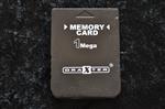 Memory Card 1 Mega Draxter Zwart Playstation 1 PS1