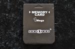 Memory Card 1 Mega Draxter Zwart Playstation 1 PS1