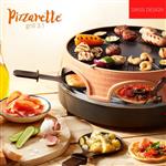 Emerio PO-113255.4 - Pizzarette 3-IN-1 - 6 Persoons - Pizzarette, Zwitserse Raclette en Grill - Geïs