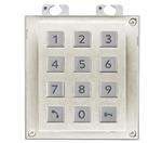 2N, numerisch keypad voor modulair Helios Verso IP videofoonsysteem Kleur RVS