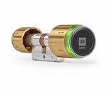 DOM Tapkey Pro MESSING knopcilinder - eenzijdige toegangscontrole met NFC/BLE - SKG*** Buitenmaat: 4