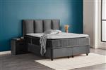 Nora 2-persoons opbergbed - Antraciet - Beds Supply