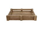 Tray teak dienblad - 30x40x7 - Naturel - Teak