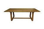 Tuintafel medium - 220x100x77 - Naturel - Teak