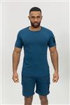 T-shirt and Short E621 Blue