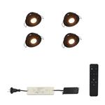 Veranda LED inbouwspot Verlichting Suman Set 4