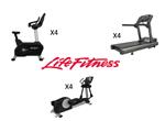 Life Fitness cardio set | loopband | crosstrainer | upright bike