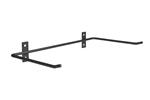 LMX1225 Aerobic mat wall rack. For 10 mats | steel frame | black |