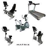Matrix 7x cardio set | complete set | loopband | ascent trainer | fiets | recumbent | LEASE |