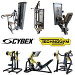 Complete Krachtset Technogym en Cybex | 14 machines | plate loaded | steekgewichten | LEASE |