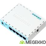 Mikrotik RB750GR3 Ethernet LAN Turkoois, Wit bedrade router