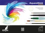 Blok aquarelpapier Kangaro 32x24cm 300 gram 16 vel roomwit