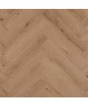 Vloertegel Bobeau Mantaro 12.5 x 62.5 cm 6.5 mm PVC Houtlook Mat Donker Grijs (Doosinhoud 1.88 m2)