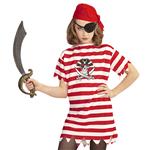 Piraat Shirt Meisje