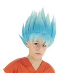 Goku Super Saiyan Pruik Kind Blauw Dragon Ball Super