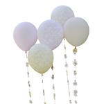 Birthday Bloom Floral Balloon Bundle with Balloon Tails