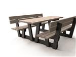 Kunststof picknicktafels NP standaard of met rugleuning