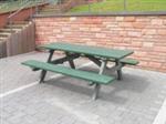 Kunststof picknicktafels NP standaard of met rugleuning