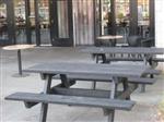 Kunststof picknicktafels NP standaard of met rugleuning