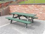 Kunststof Picknicktafel SS