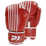 Phoenix PX bokshandschoenen SPARRING,PU, rood-wit