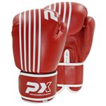 Phoenix PX bokshandschoenen SPARRING,PU, rood-wit