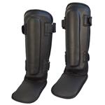 Phoenix Scheenwreef beschermers zwart leder