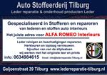 Alfa Romeo leer reparatie en stoffeerderij 