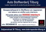 Dodge leer reparatie en stoffeerderij Tilburg