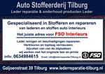 FSO leer reparatie en stoffeerderij Tilburg 