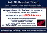 Honda leder reparatie en stoffeerderij Tilburg
