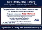 JEEP leder reparatie en stoffeerderij Tilburg