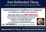 MG leder reparatie en stoffeerderij Tilburg 