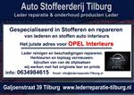 Opel leder reparatie en stoffeerderij Tilburg 