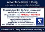 Peugeot leder reparatie en stoffeerderij Tilburg 