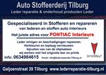 Pontiac leder reparatie en stoffeerderij Tilburg