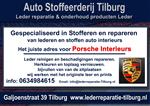 Porsche leder reparatie en stoffeerderij Tilburg 