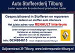 Renault leder reparatie en stoffeerderij Tilburg 